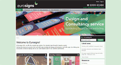 Desktop Screenshot of eurosignsgb.co.uk